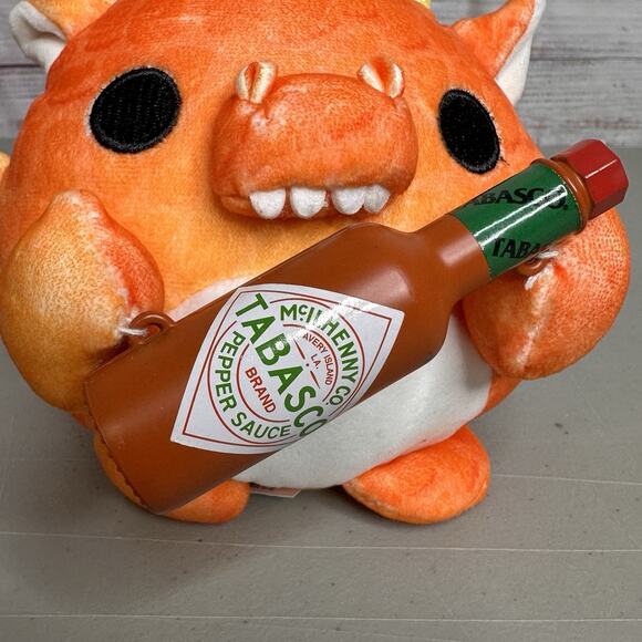 Zuru Snackles Felix Tabasco Dragon 5 inch Mini Brands Stuffed Plush Toy Soft - Picture 5 of 8